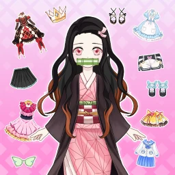 أيقونة Anime Dress Up & Makeup Doll